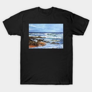 The Beach at Bude T-Shirt